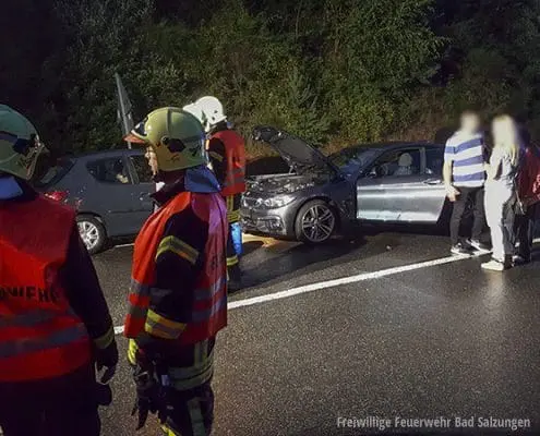 Verkehrsunfall B62, Bad Salzungen Verkehrsunfall B62, Bad Salzungen