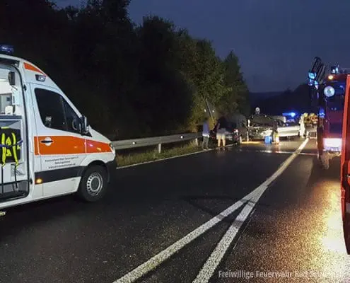 Verkehrsunfall B62, Bad Salzungen Verkehrsunfall B62, Bad Salzungen