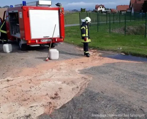 Umweltschaden nach Dieseldiebstahl in Langenfeld Umweltschaden nach Dieseldiebstahl in Langenfeld