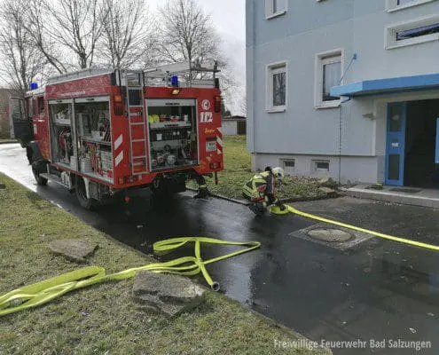 Rauchentwicklung in Mehrfamilienhaus