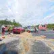 Verkehrsunfall B62 - Ortsumfahrung Leimbach
