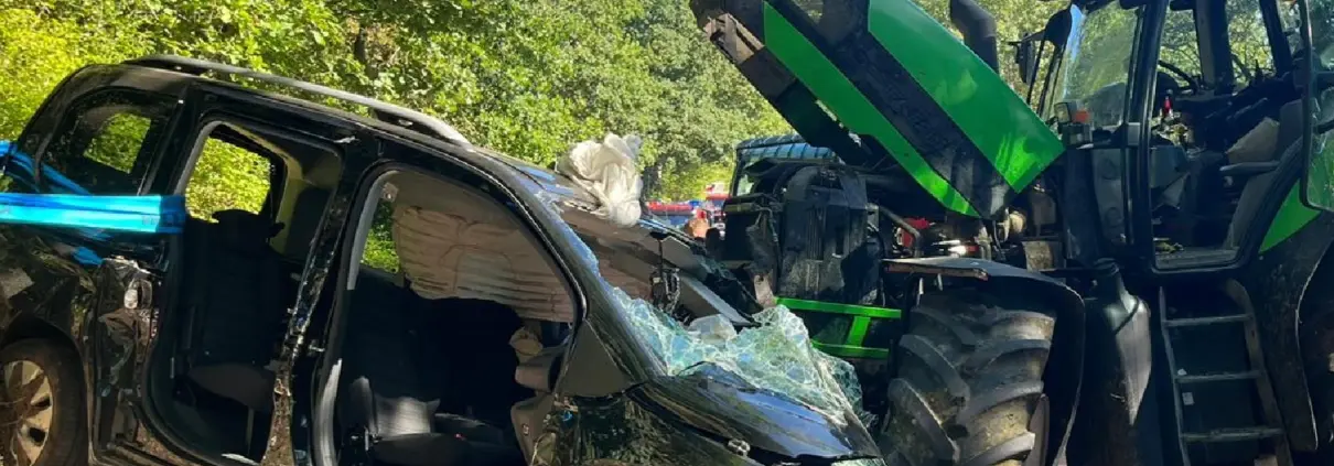 Schwerer Verkehrsunfall bei Tiefenort
