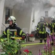 Feuer in Langenfeld