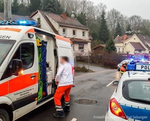 Verkehrsunfall in Kloster / Bad Salzungen
