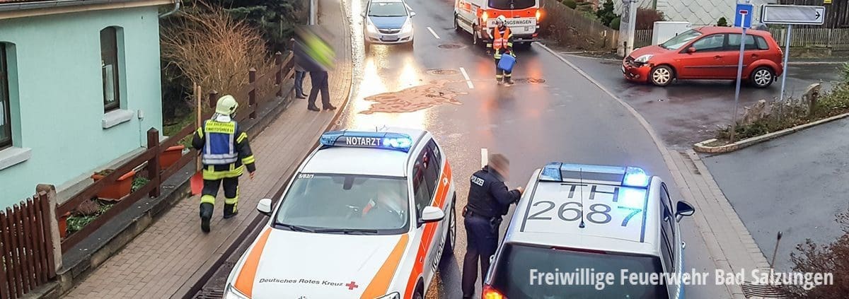 Verkehrsunfall in Kloster / Bad Salzungen