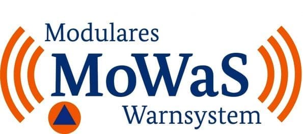 Lo­go des Mo­du­la­ren Warn­sys­tems (Mo­WaS) | Quelle: BBK