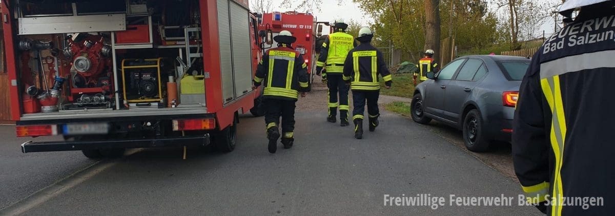 Gemeldeter Dachstuhlbrand in Leimbach - Fehleinsatz für die Feuerwehr