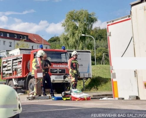 Tragischer Arbeitsunfall in Springen/ Wartburgkreis!