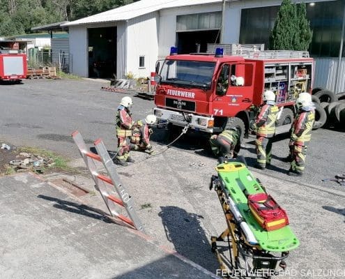 Tragischer Arbeitsunfall in Springen/ Wartburgkreis!